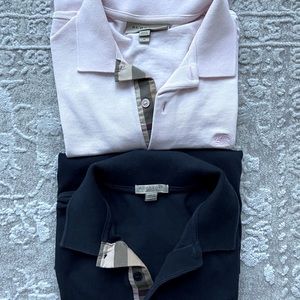 Burberry Men’s Short Sleeve Polos Size Medium